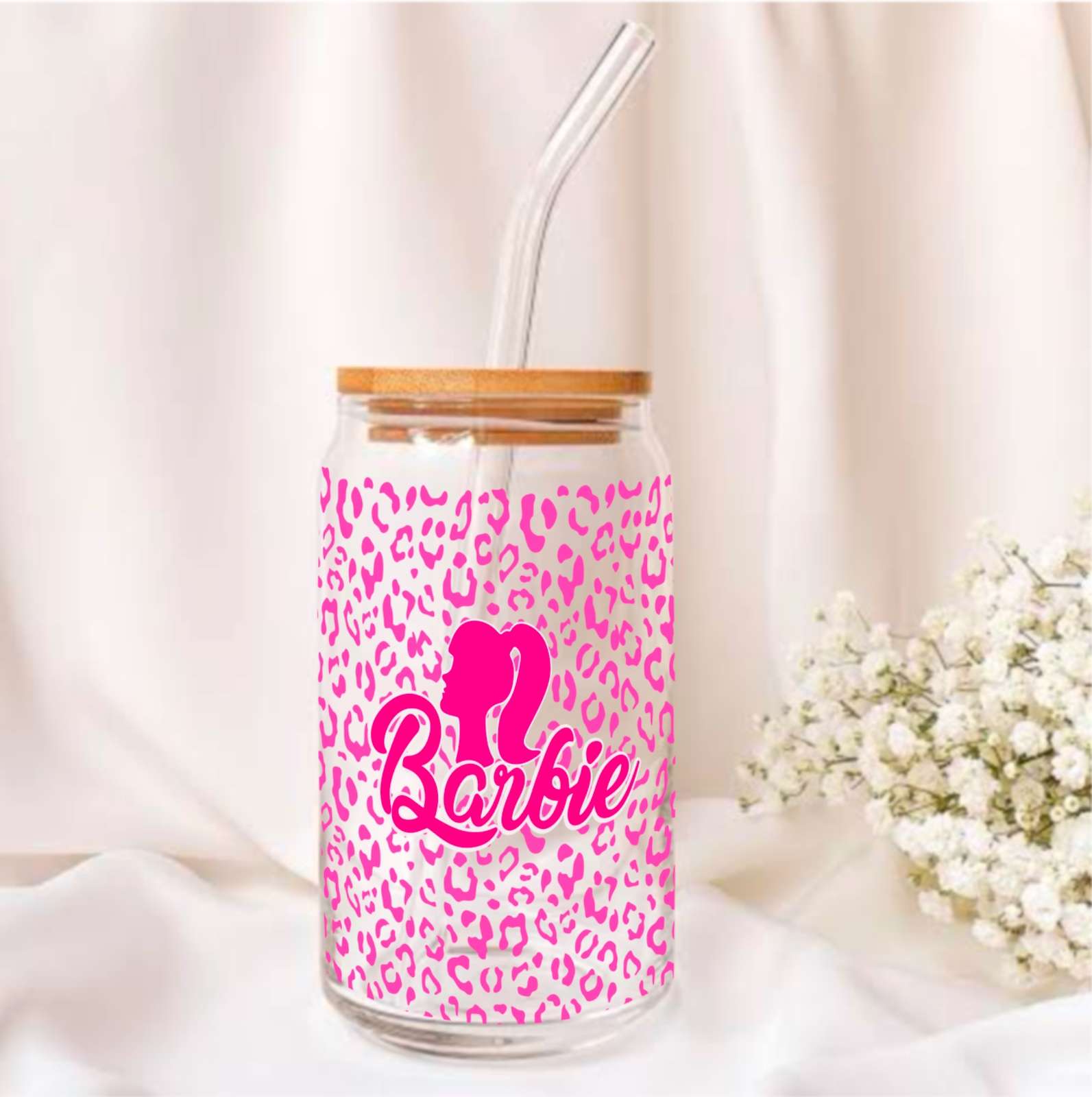 Barbie Glass Tumbler - 550ml
