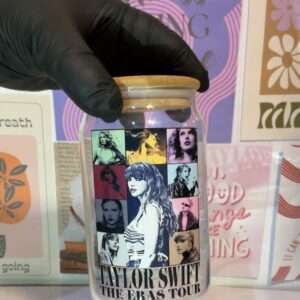 Taylor Swift Glass Tumbler - 550ml