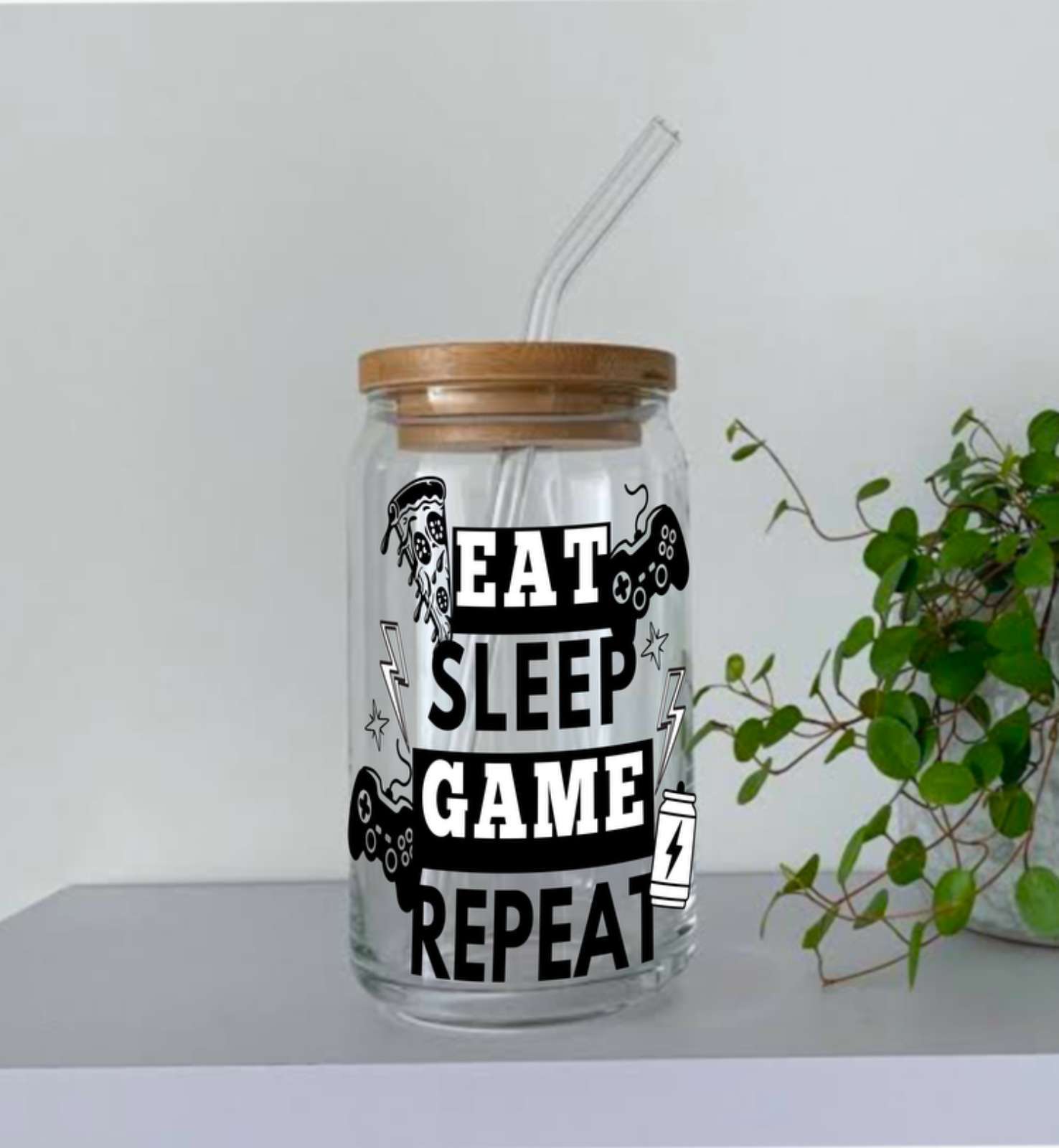 Gaming Glass Tumbler - 550ml - Image 2