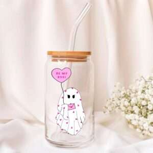 Spooky Ghost Be My Boo Tumbler - 550ml