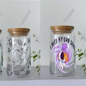 Space Glass Tumbler - 550ml