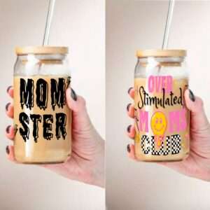 Moms Glass Tumbler - 550ml