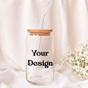 Customized Glass Tumbler – 550ml