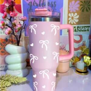 Bow Coquette HydraSip Tumbler – 40oz