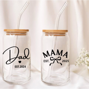 Mama & Dad Glass Tumbler Bundle-550ml