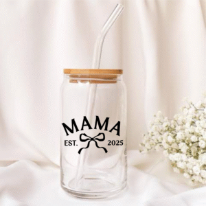 Minimal Mama Glass Tumbler-550ml