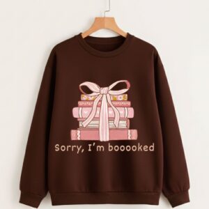 Bookish Girl Oversized Sweatshirt