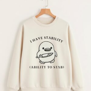 Stable But Spicy Oversized Sweatshirt