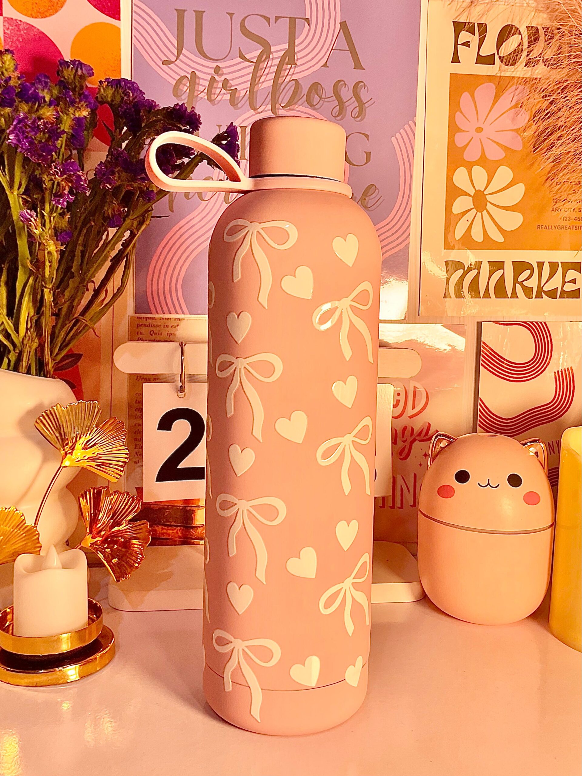 Coquette Insulated Steel Bottle 750ml