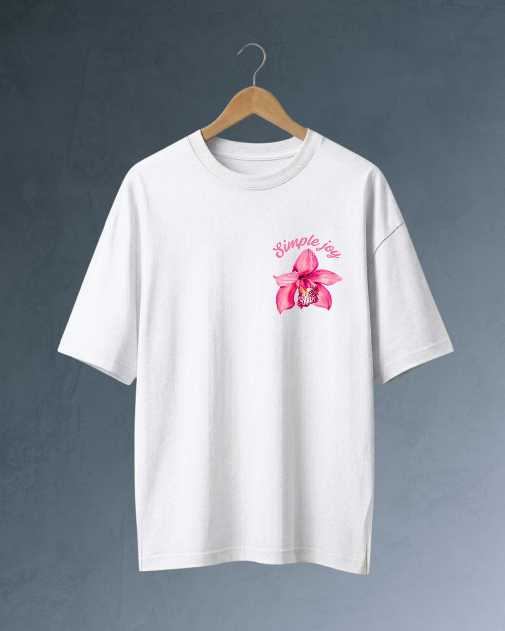 "Simple Joy" Orchid T-shirt