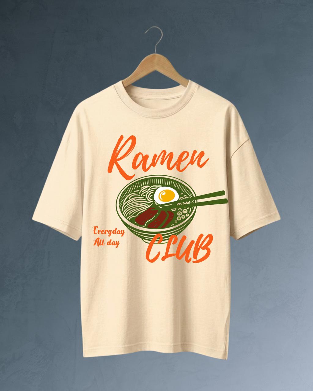 Ramen Club Oversized T-Shirt